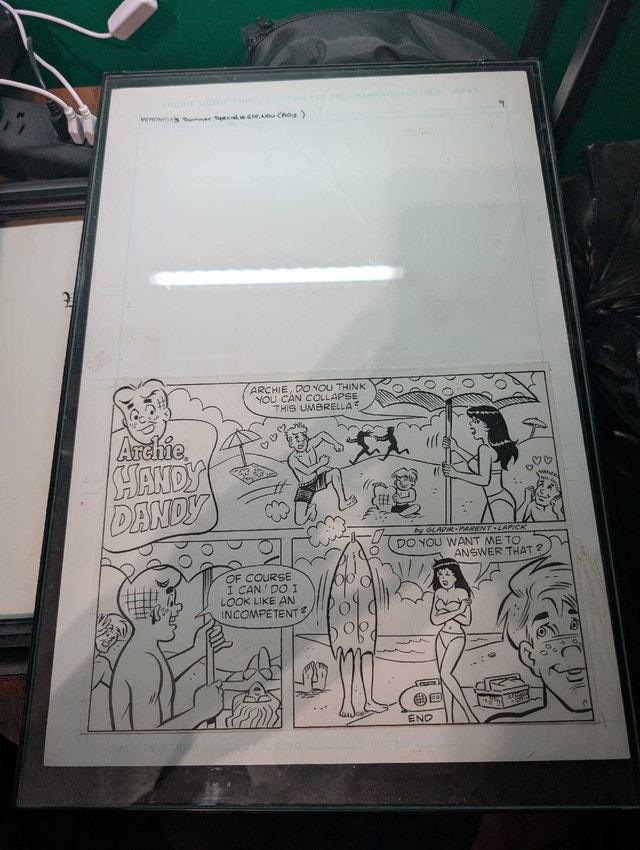 Original print Archie Comic Art - photo 2