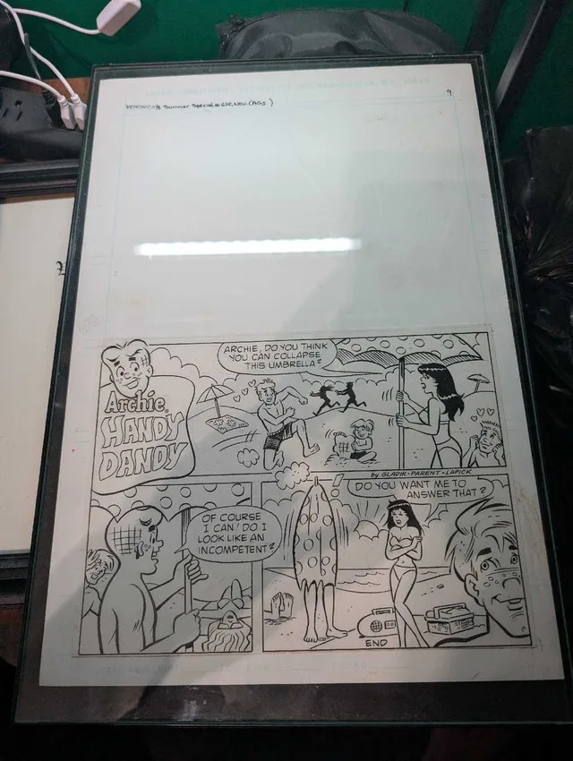Original print Archie Comic Art image indicator(2)