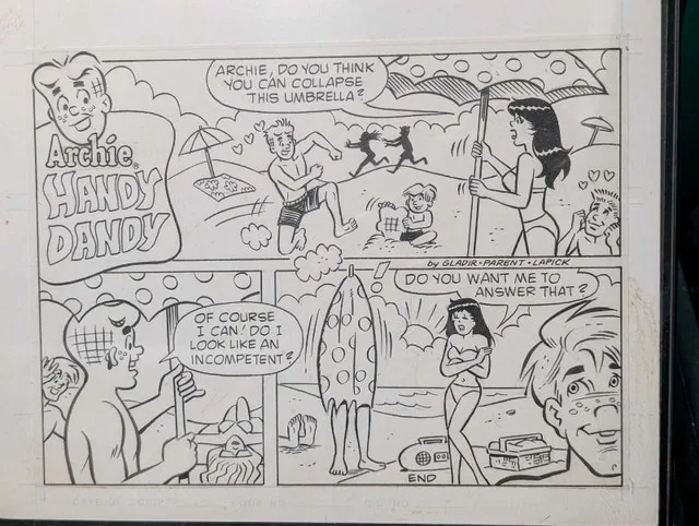 Original print Archie Comic Art image indicator(3)