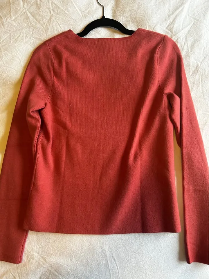 Ricki’s Orange Sweater, Size L, Like New image indicator(2)