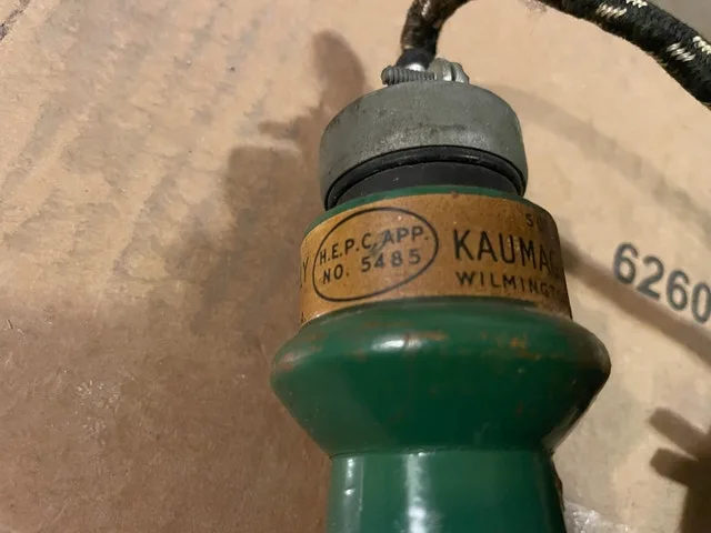 Vintage John A. Eberly / Kaumagraph Heat Branding Iron image indicator(4)