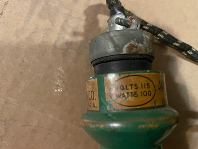 Vintage John A. Eberly / Kaumagraph Heat Branding Iron image indicator(6)