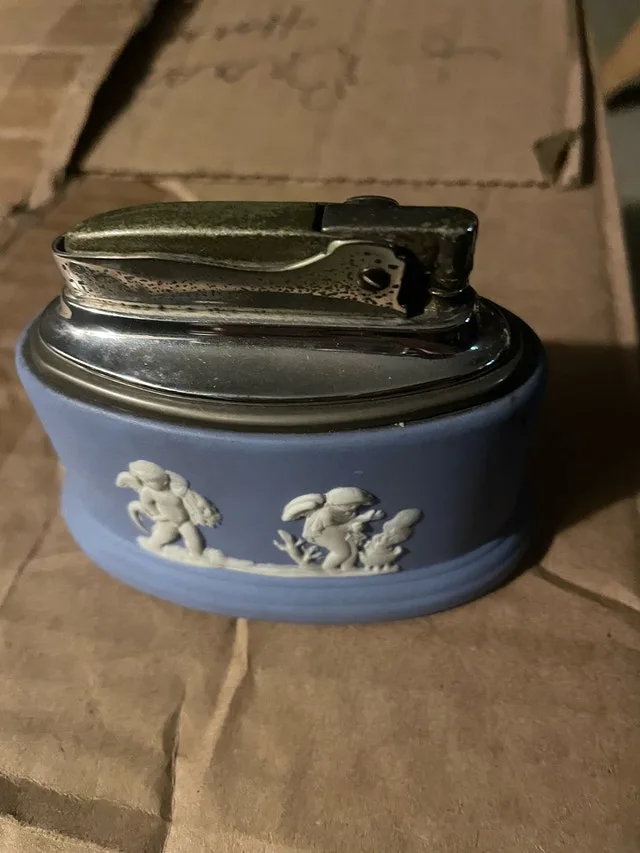 Vintage Wedgwood Ronson Table Lighter
