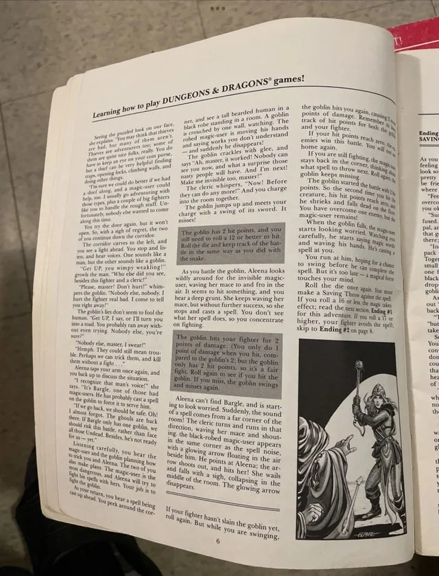 Dungeons And Dragons Players Manual - First Print TSR image indicator(3)
