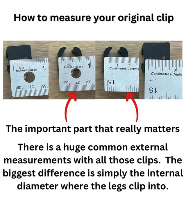 Replacement Clips for Vintage TV Trays with Folding Legs image indicator(5)