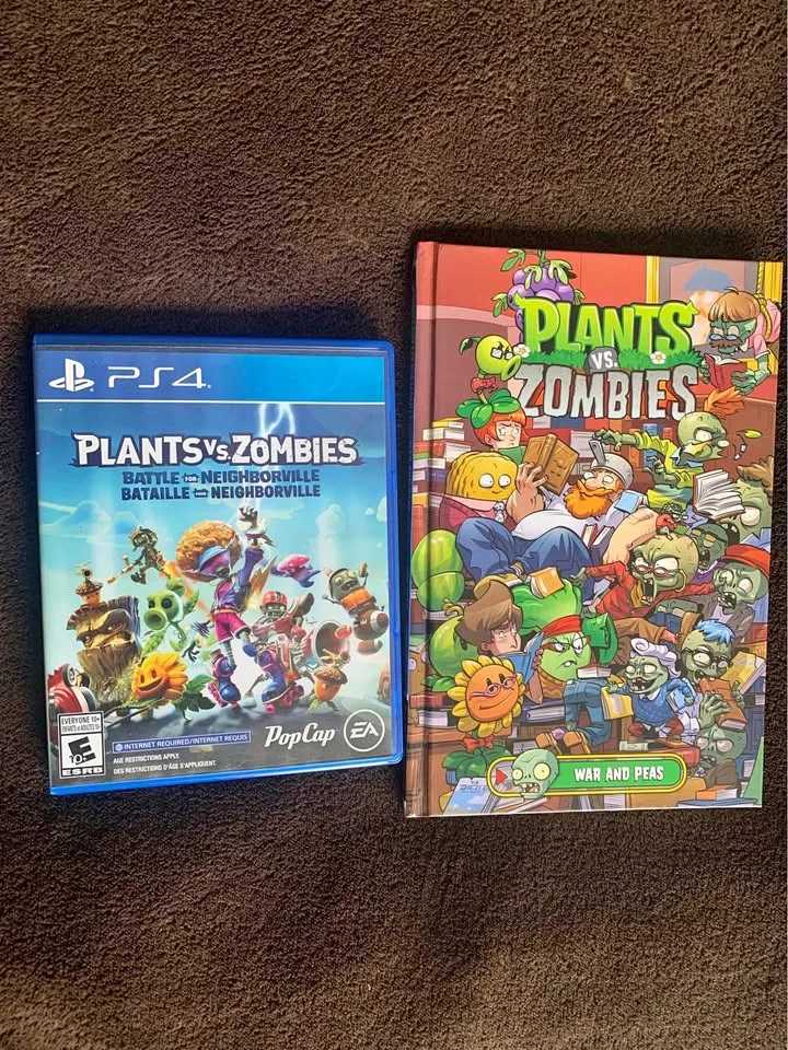 Planet VS Zombies(book & PS4 Game)