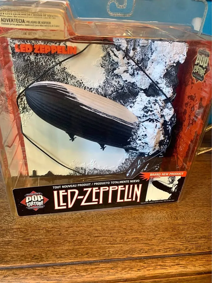 Original Led Zeppelin album cover figurine