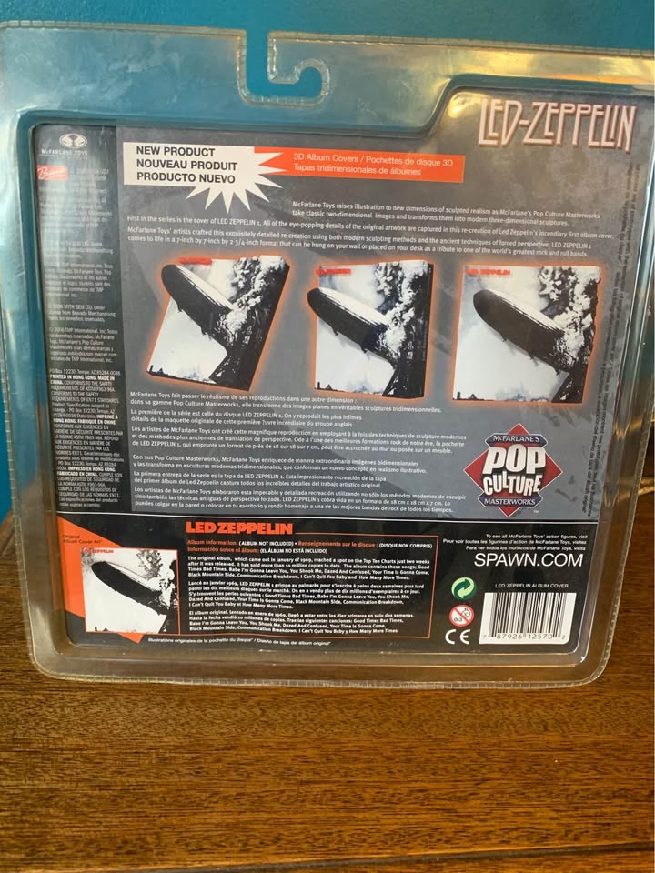 Original Led Zeppelin album cover figurine - photo 2