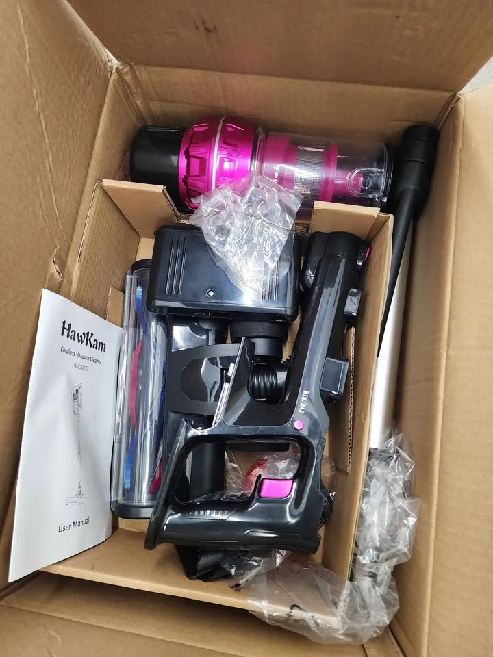 Cordless Vacuum Cleaner,550W 55KPA 60 Mins Runtime image indicator(10)