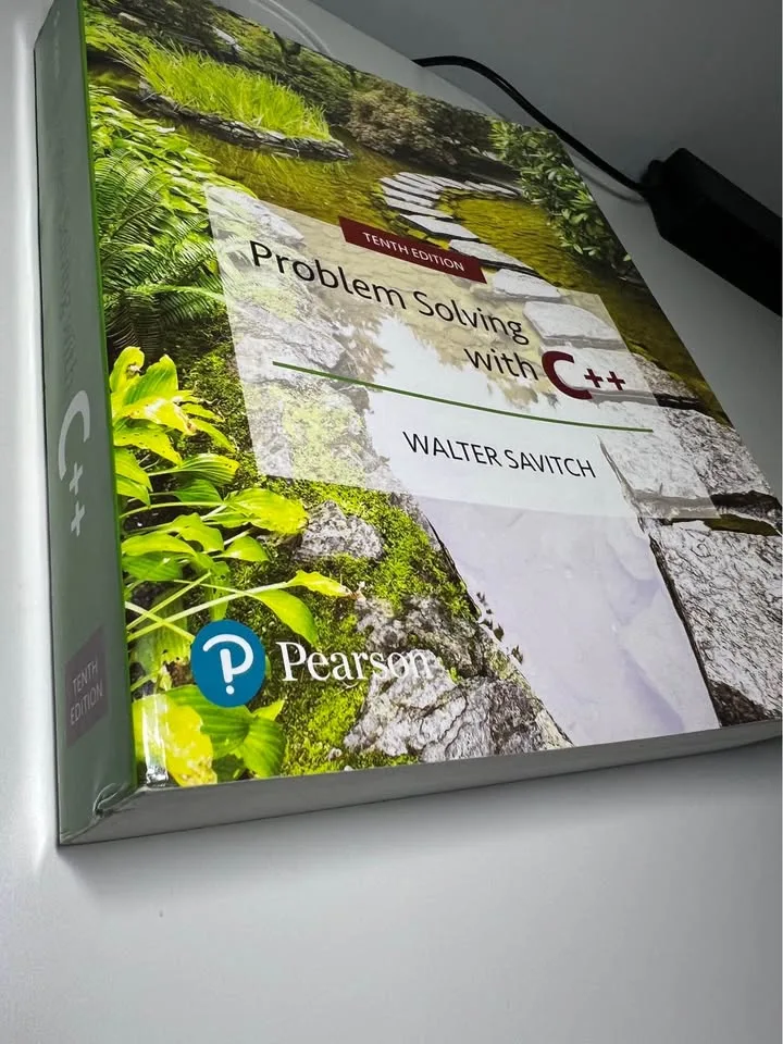 Problem Solving with C++ 10th Edition Walter Savitch image indicator(5)