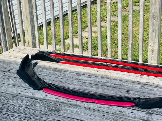 Mazda 3 front lip spoiler, side skirts image indicator(3)