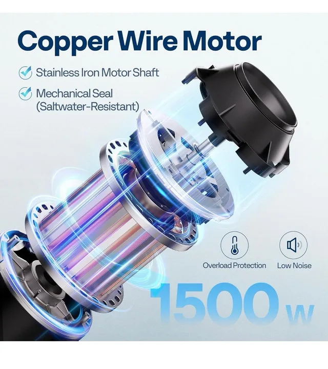 VIVOHOME 2.0HP Pool Pump image indicator(6)