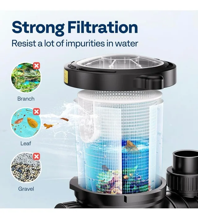 VIVOHOME 2.0HP Pool Pump image indicator(7)