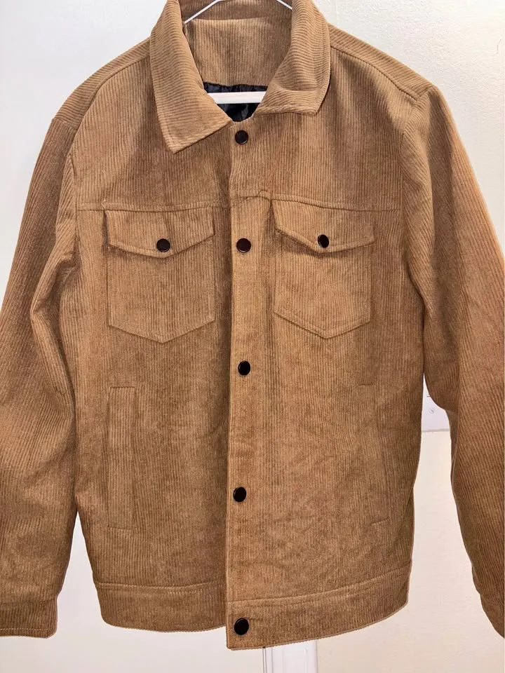 Corduroy jacket for men