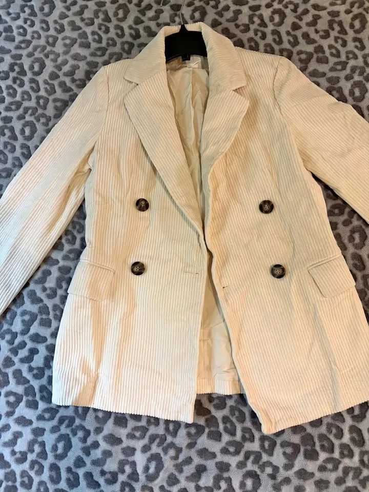 Corduroy coat for women