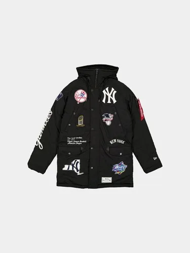 NEW ERA N-3B Parka Jacket Dodgers Black 3XL thumbnail
