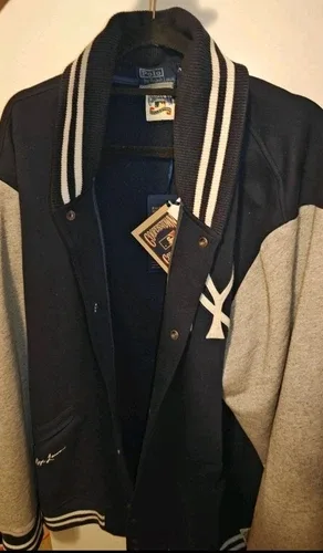 RALPH LAUREN POLO NEW YORK YANKEES NY MLB JACKET MEN SZ XXL NEW thumbnail