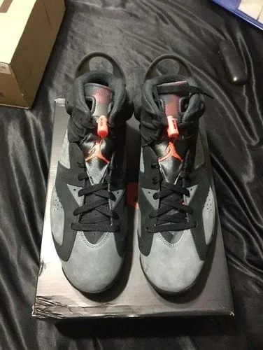 NIKE JORDAN 6 PSG PARIS ST GERMAIN 2019 BRAND NEW IN BOX SZ 11 R thumbnail