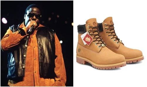 NewMen's Timberland PREMIUM 6-INCH Boots Notorious B.I.G. Hip Ho thumbnail