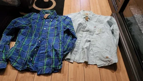 Hollister 2 Men's Plaid Shirt Size: L thumbnail