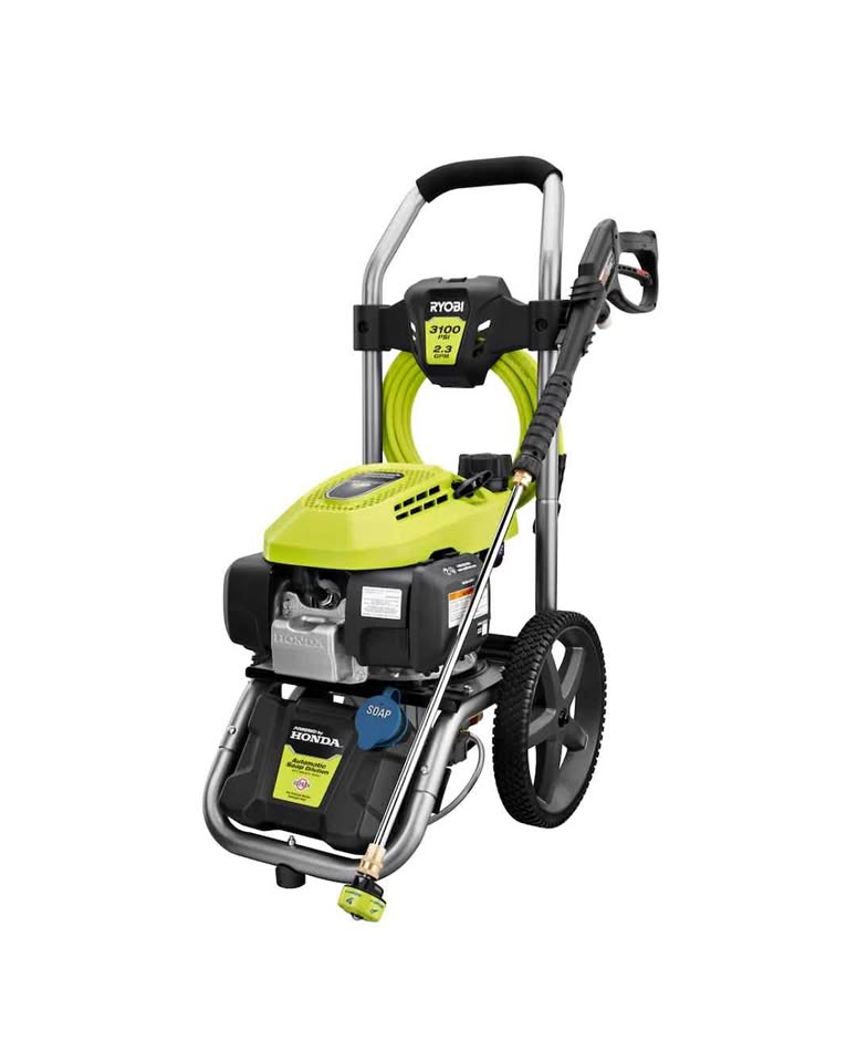 RYOBI 3100 PSI Gas Pressure Washer with Honda Engine