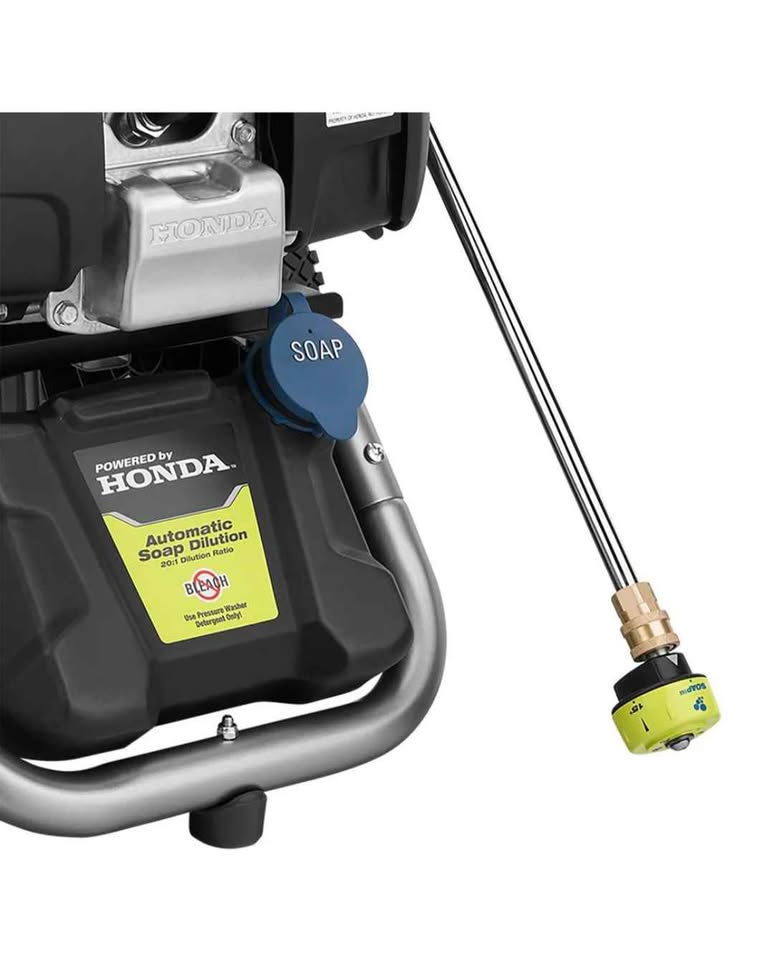 RYOBI 3100 PSI Gas Pressure Washer with Honda Engine - photo 4