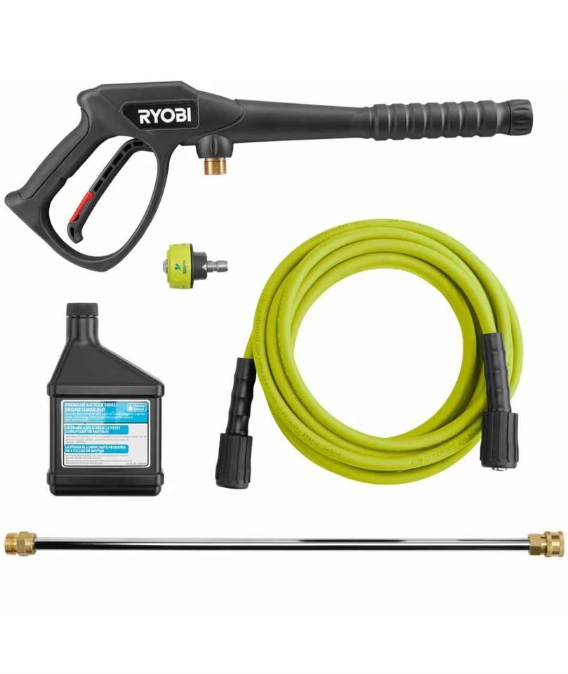 RYOBI 3100 PSI Gas Pressure Washer with Honda Engine - photo 5