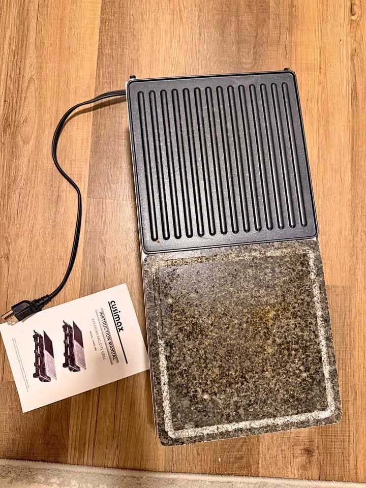 Electric Grill , Raclette and Cooktop