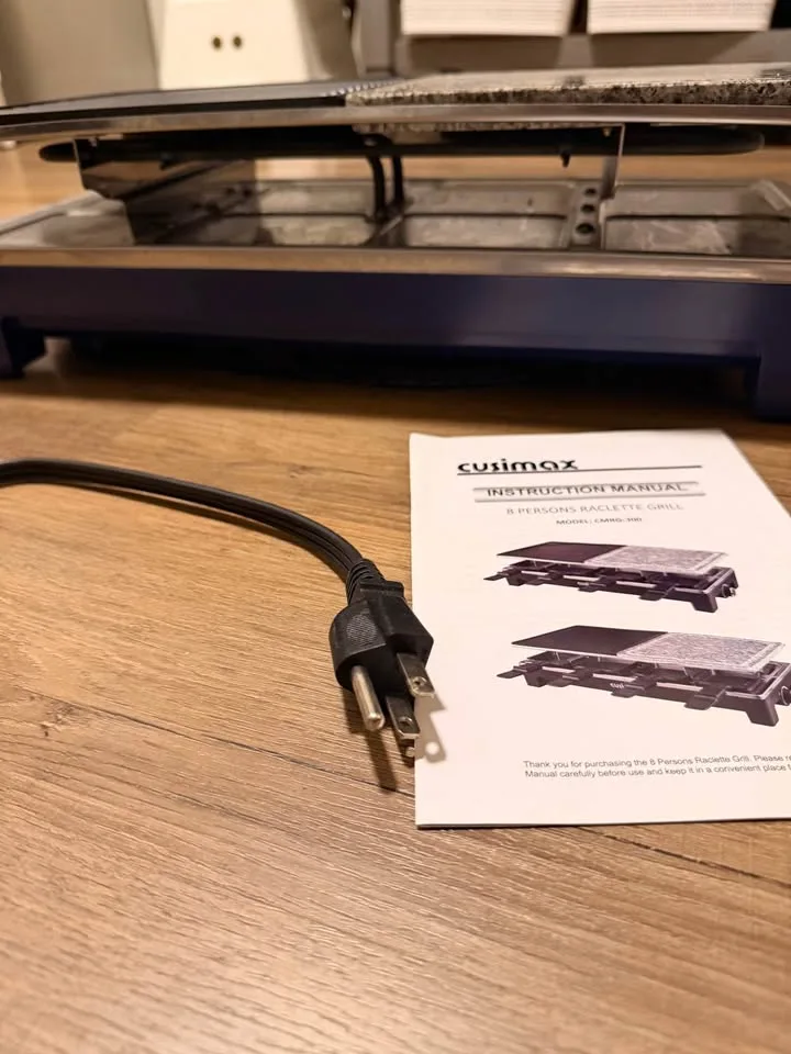 Electric Grill , Raclette and Cooktop image indicator(2)