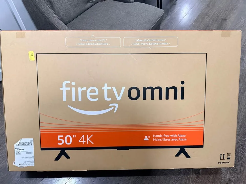 50” AMAZON FIRE TV OMNI SERIES 4K WITH HANDS FREE ALEXA! image indicator(2)