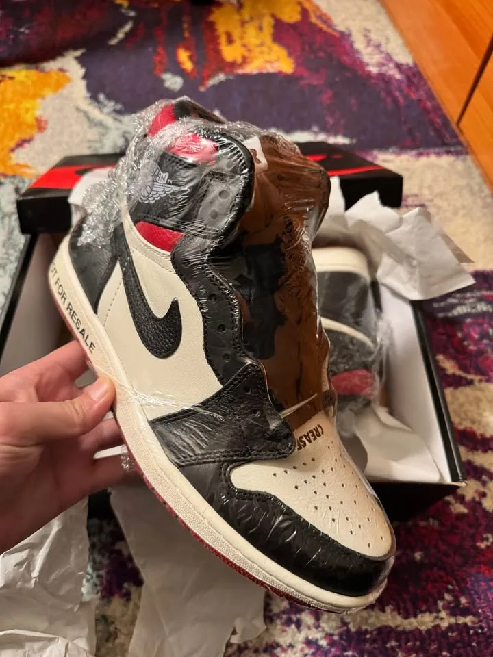 🔥 Air Jordan 1 Retro High OG “Not For Resale” – US 9.5 – Brand N image indicator(5)