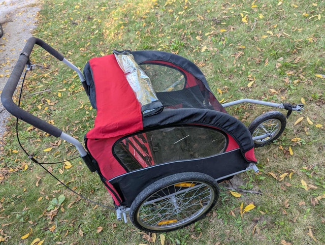 double bike trailer