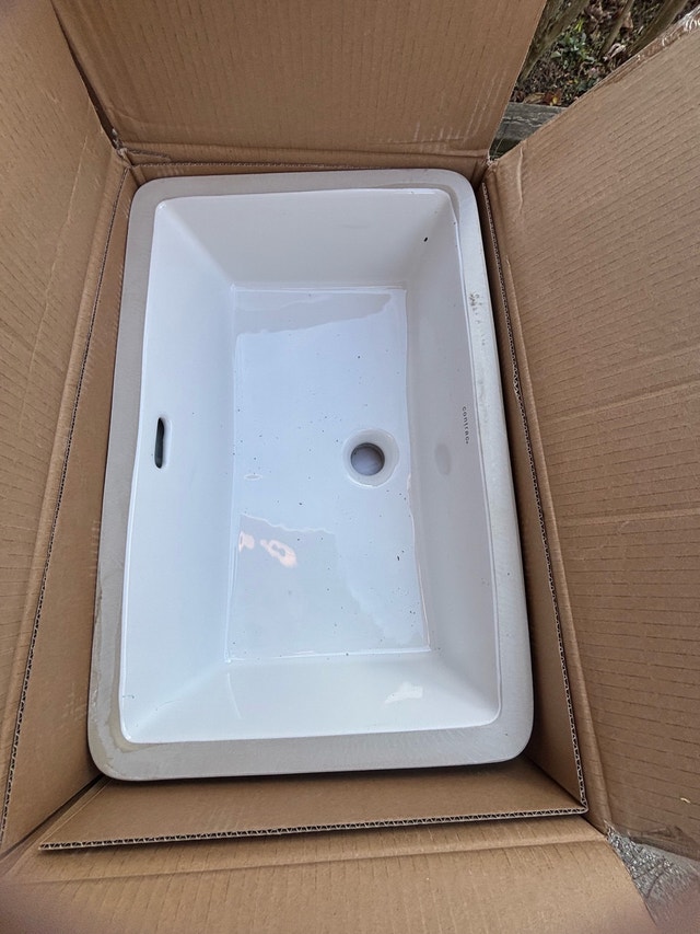 sink new in box