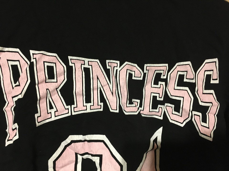 H&M DIVIDED BLACK & PINK PRINCESS HOODIE SIZE XS - photo 2
