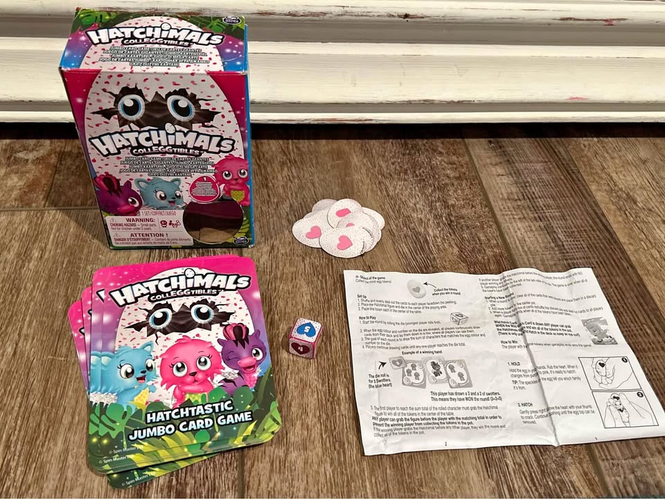 Hatchimals Jumbo Card game