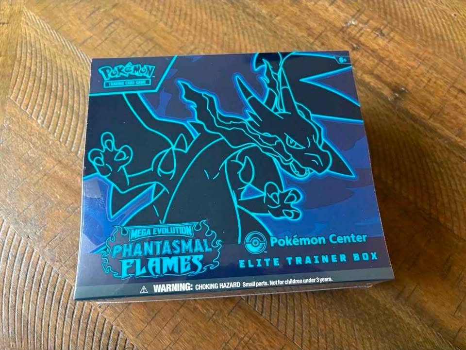 👻🔥🐲  Phantasmal Flames Booster Box & Pokemon Center ETBs - Early - photo 3