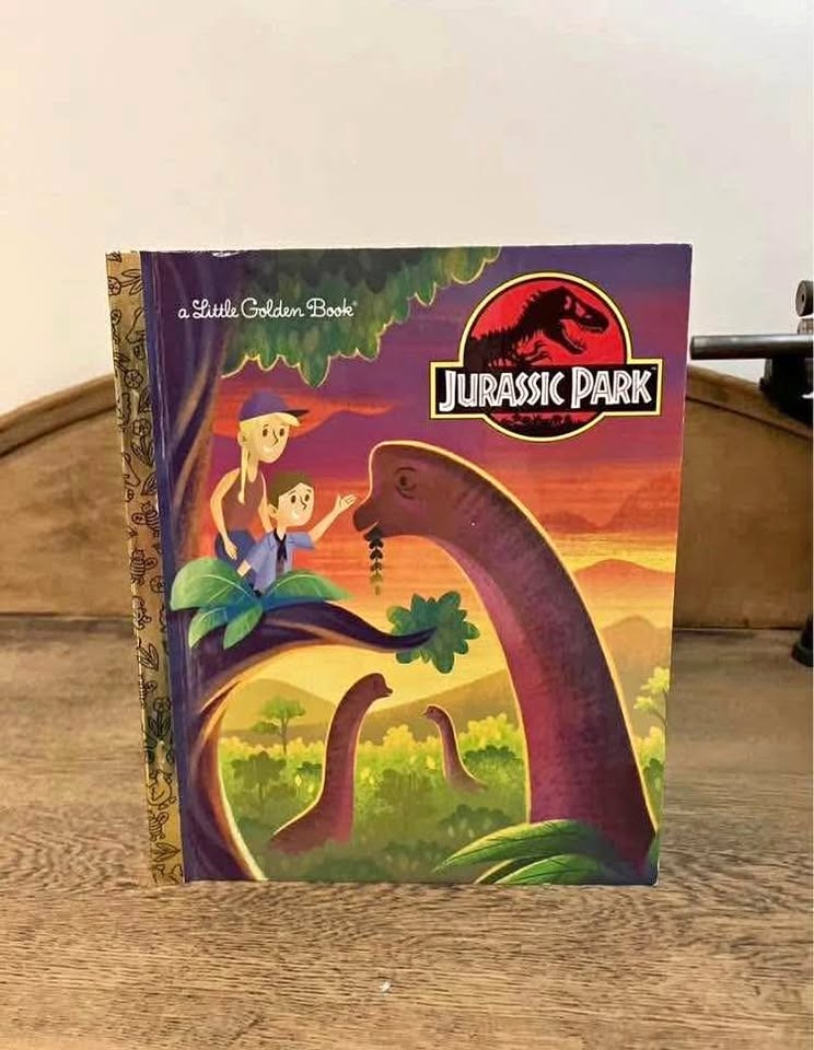 Jurassic Park Little Golden Book by Kaplan, Arie