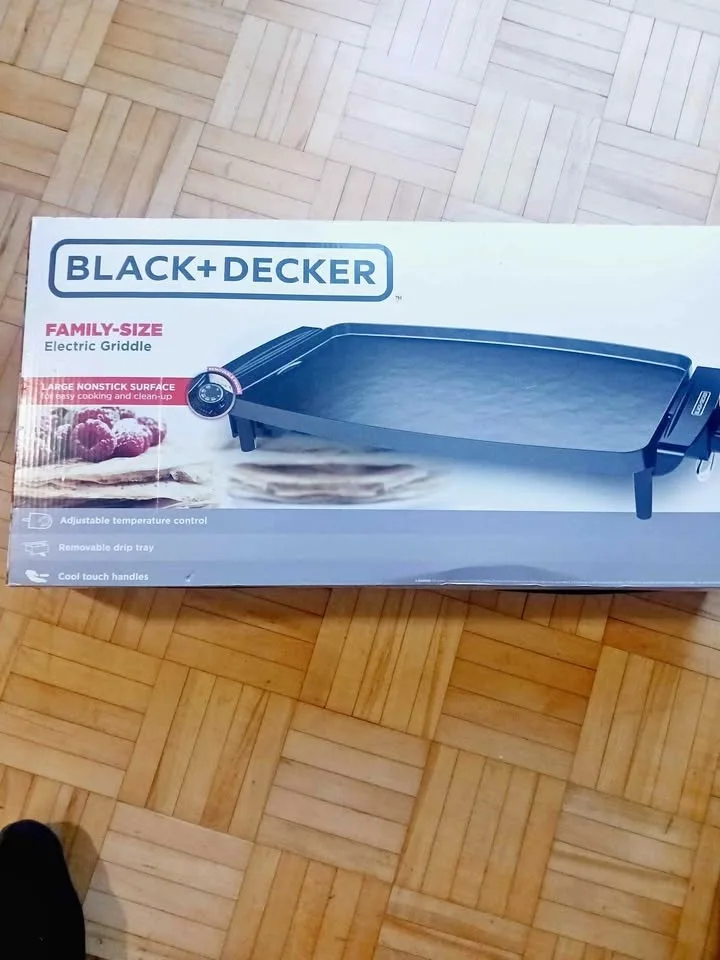 Black and decker electric griddle $60