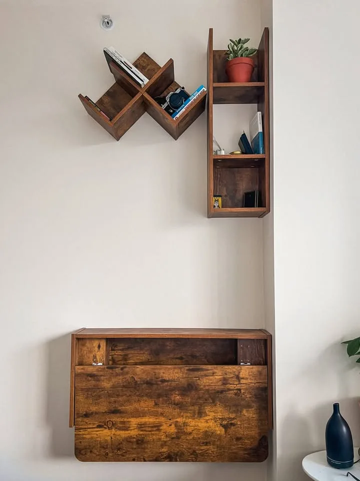 [BRAND NEW] Floating Desk with Additional Shelving image indicator(3)