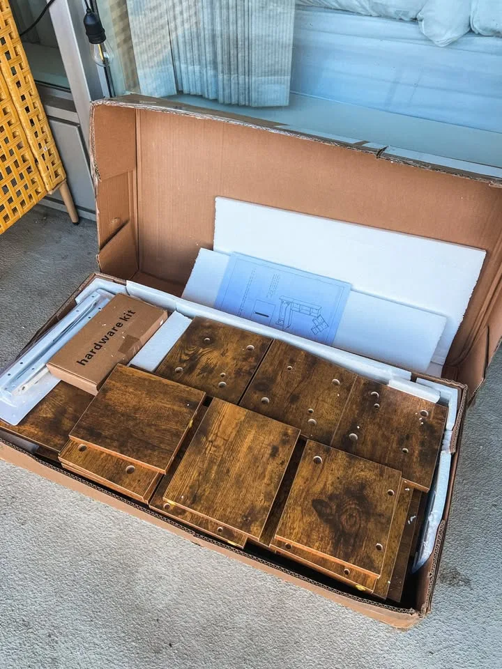 [BRAND NEW] Floating Desk with Additional Shelving image indicator(4)