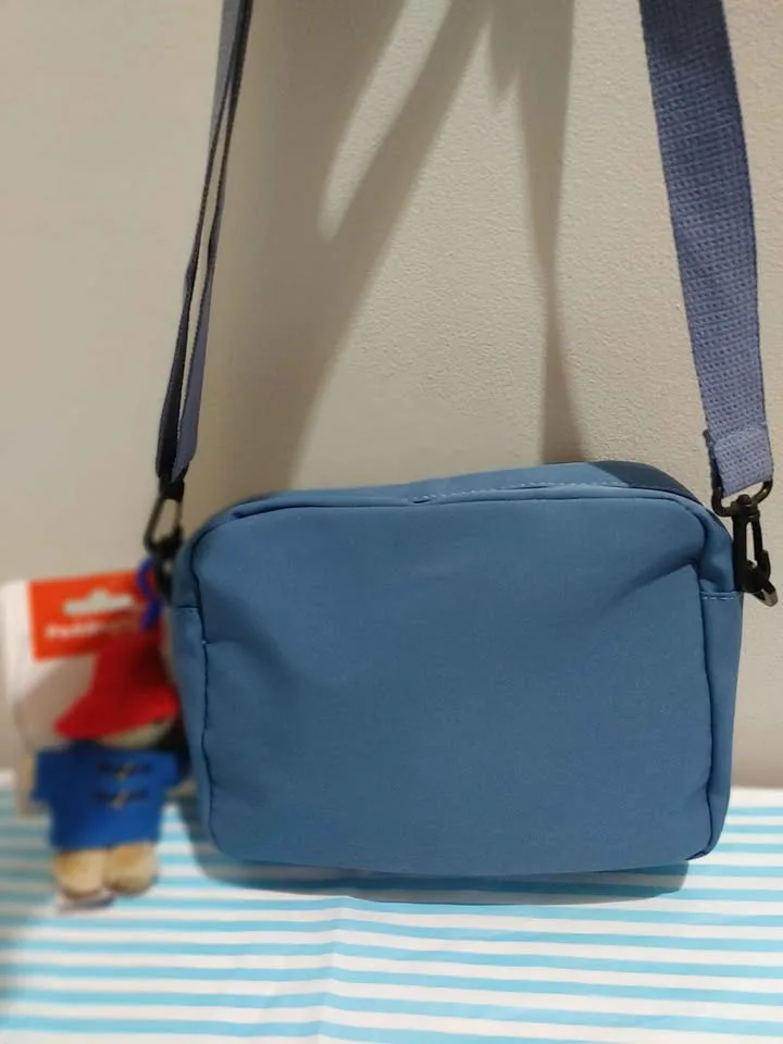 Blue Shoulder Bag with Paddington Bear Charm image indicator(2)