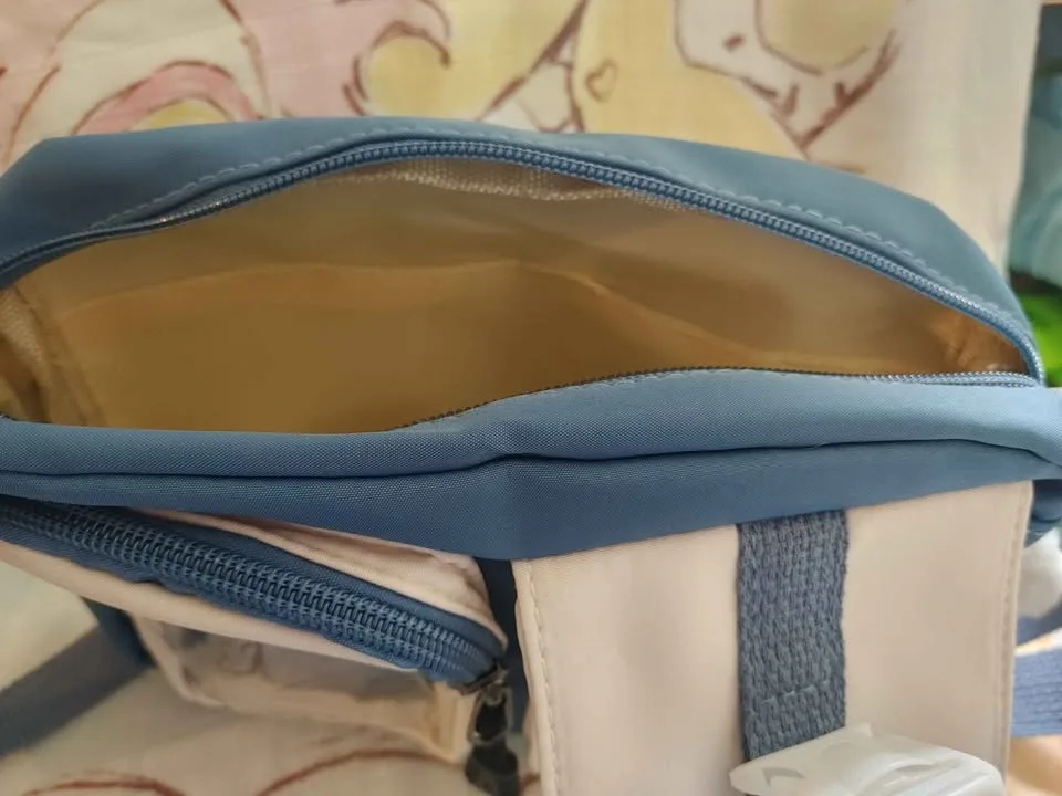 Blue Shoulder Bag with Paddington Bear Charm image indicator(3)