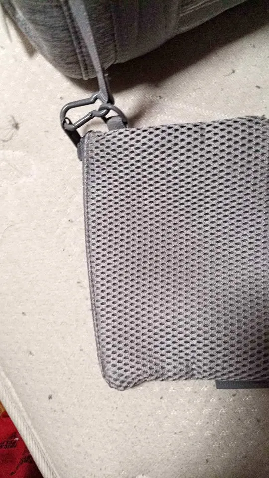 🔥 Dagne Dover Landon Carryall Medium – Heather Gray, Like New + thumbnail