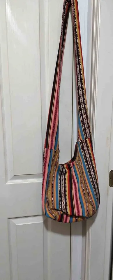 Boho cross-body or shoulder bag
