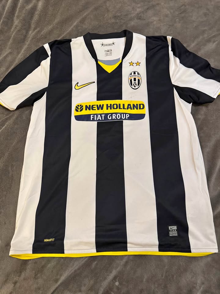 Juventus 2007/08 Home Jersey – NikeFIT DRY (XL)