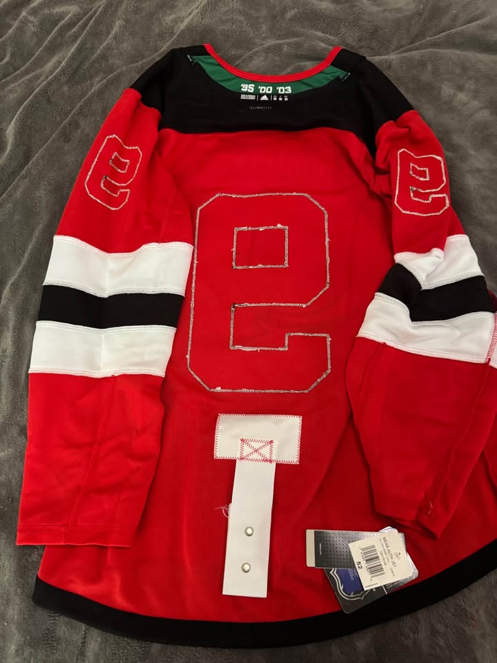 Adidas Taylor Hall #9 Devils Jersey - Size 52 - BNWT - photo 3