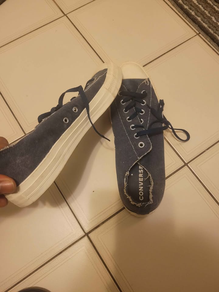Sale! Converse ,Chuck blue jeans low cut 13 - photo 2
