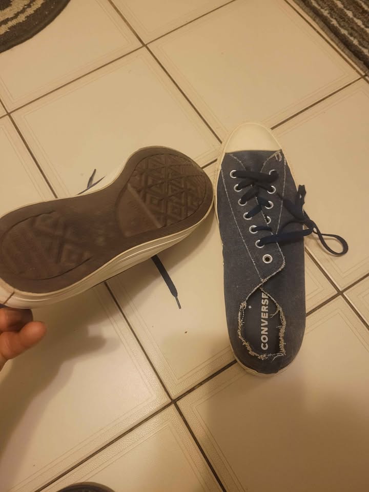Sale! Converse ,Chuck blue jeans low cut 13 - photo 3