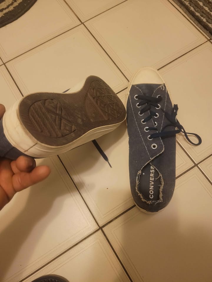 Sale! Converse ,Chuck blue jeans low cut 13 - photo 4