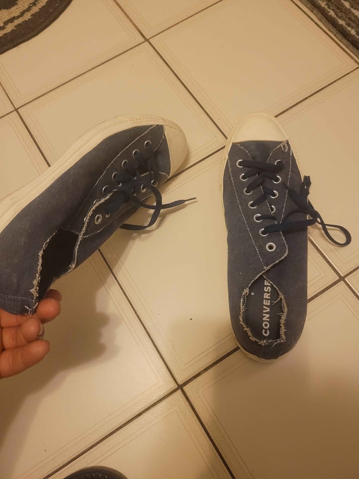 Sale! Converse ,Chuck blue jeans low cut 13 - photo 5